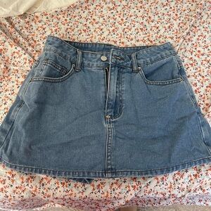 Denim Blue Women's Skort